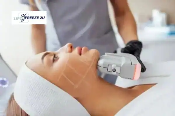 image of HIFU Woking treatment in progress.